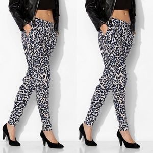 Just Female ASOS UO Cheetah Leopard Harem Drop Pants